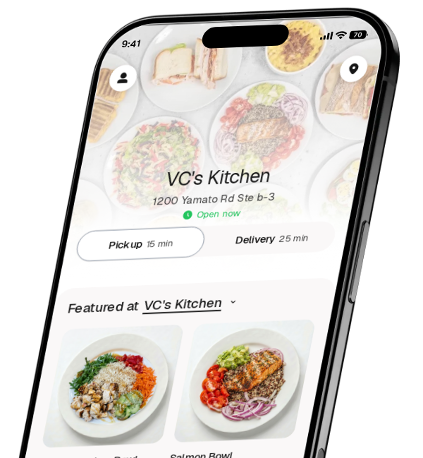VC's Kitchen app preview